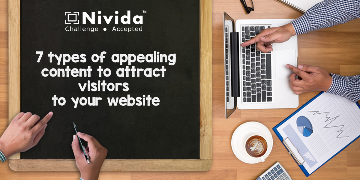 7 types of appealing content to attract visitors to your website